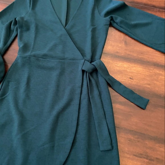 Madewell Texture & Thread Long-Sleeve Side-Tie Dress - Picture 5 of 12